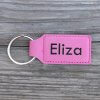 Faux Leather Key Ring - Image 3