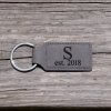 Faux Leather Key Ring - Image 4