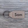 Faux Leather Key Ring - Image 7