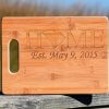 Bamboo Cutting Board with Handle - Image 4