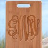 Bamboo Cutting Board with Handle - Image 3