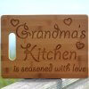 Bamboo Cutting Board with Handle - Image 2
