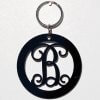 Single Letter Acrylic Key Ring