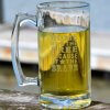 Glass Beer Mug 16oz
