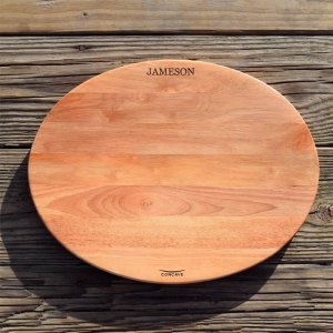 Concave Acacia Wood Oval Cutting Board